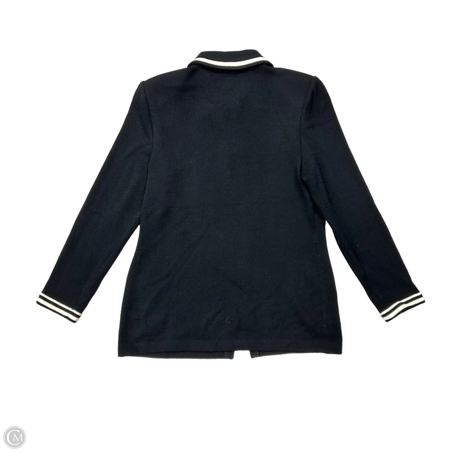 Jacket Designer By St John Collection In Black & White, Size: M