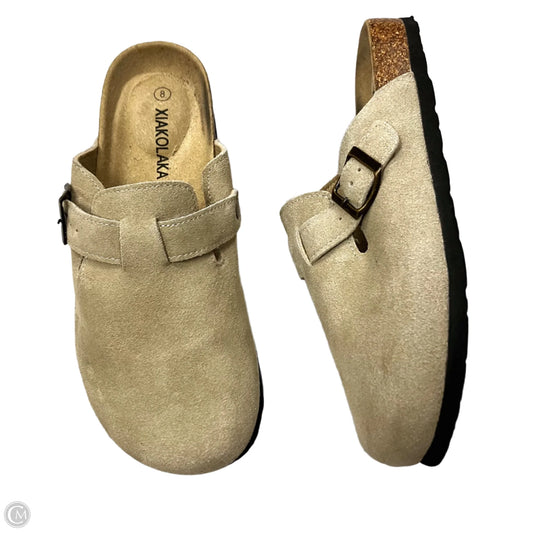 Shoes Flats By Xiakolaka In Tan, Size: 8