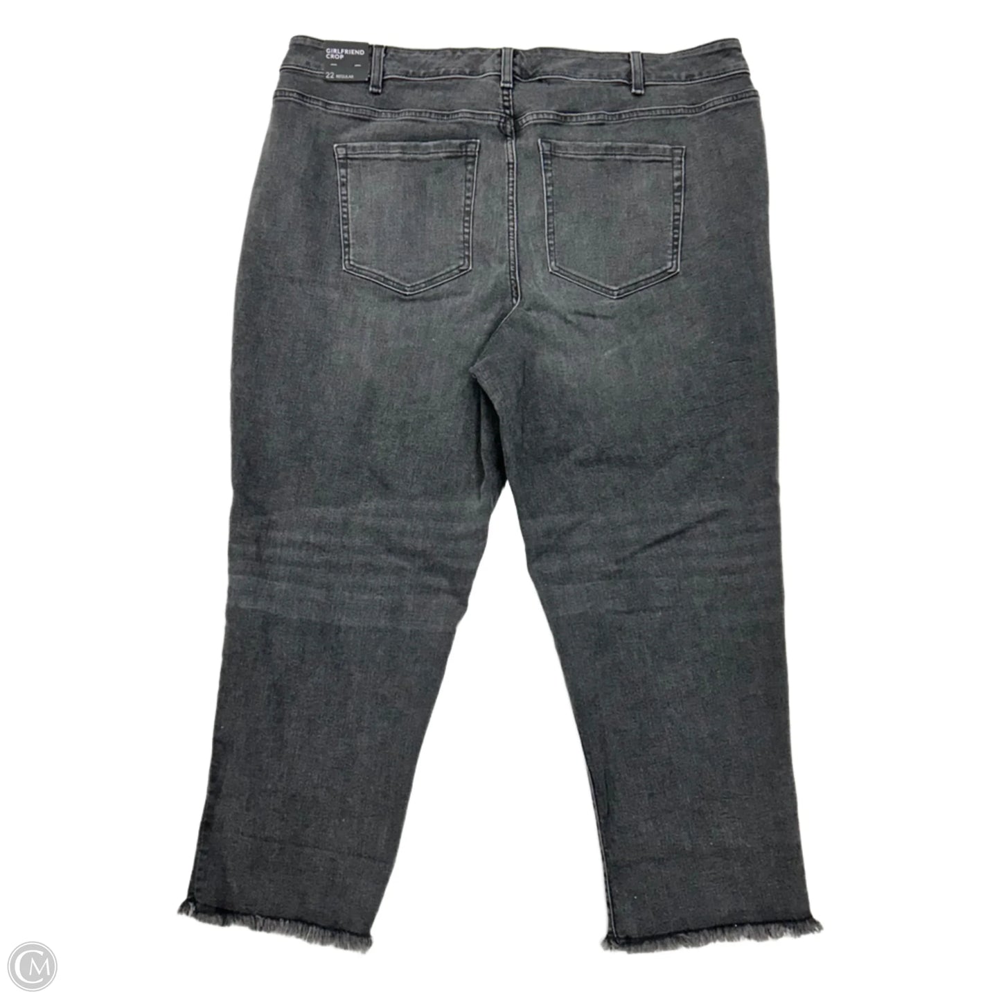 Jeans Straight By Lane Bryant In Black Denim, Size: 22