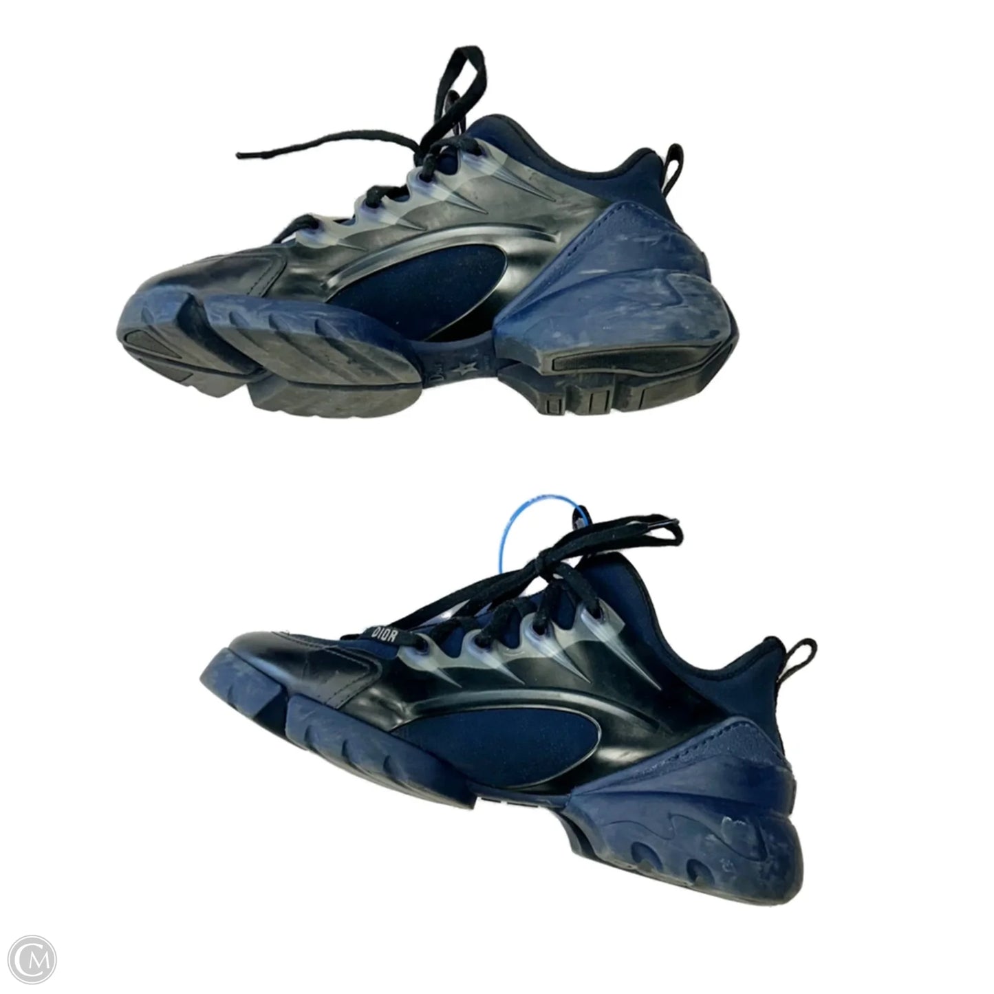 Shoes Luxury Designer By Dior In Navy, Size: 8