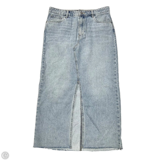 Skirt Midi By Kut In Blue Denim, Size: 6