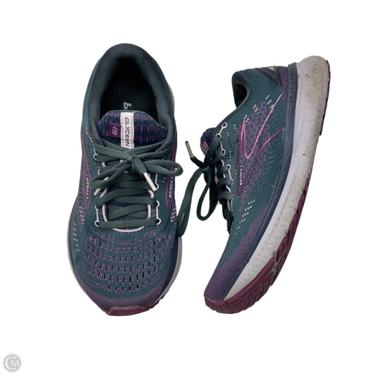 Shoes Athletic By Brooks In Blue & Purple, Size: 8