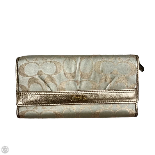 Wallet Designer By Coach, Size: Large
