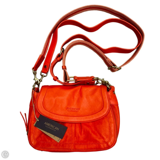 Crossbody Leather By American Leather, Size: Medium