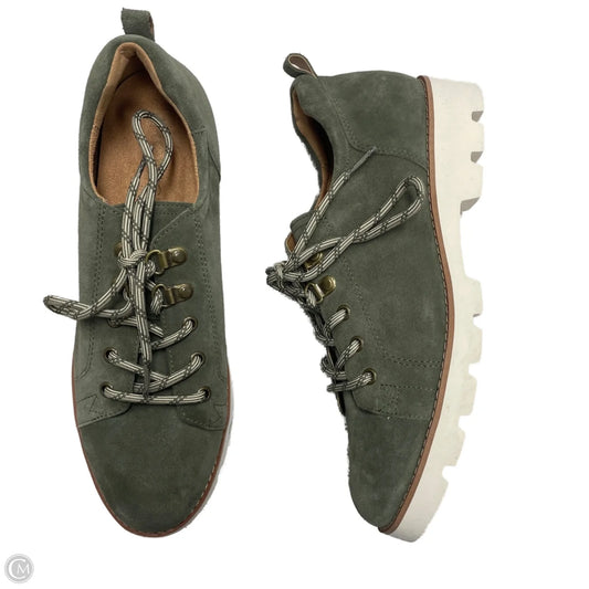 Shoes Sneakers By Vionic In Green, Size: 8