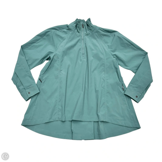 Athletic Top Long Sleeve Collar By Athleta In Blue, Size: Xxs