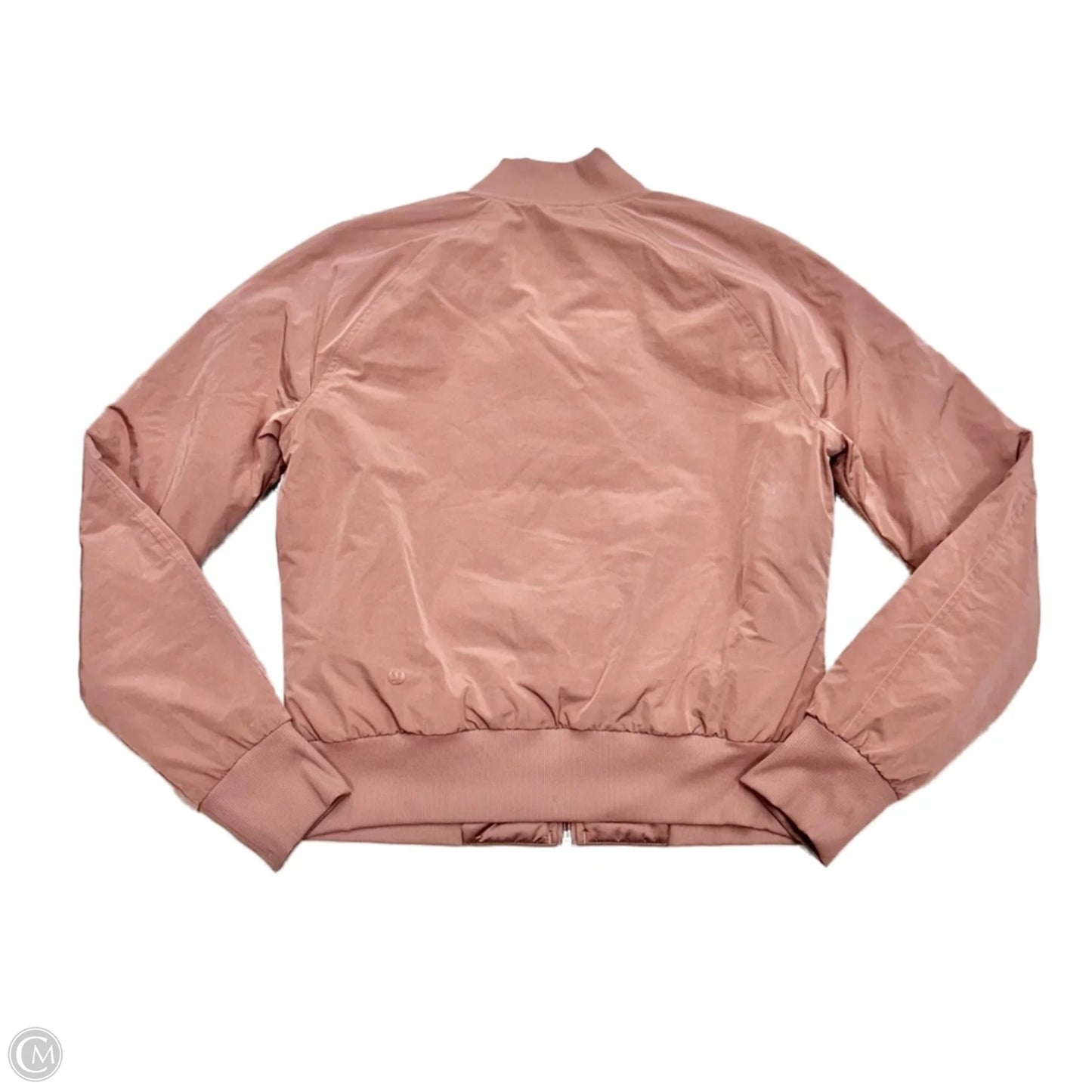 Athletic Jacket By Lululemon In Mauve, Size: S
