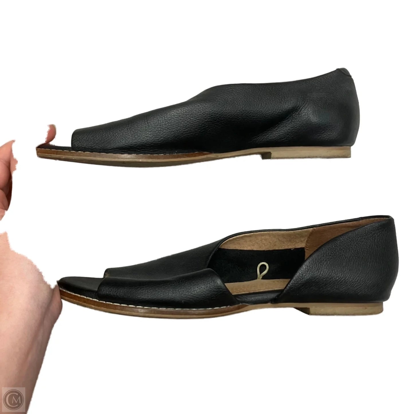 Shoes Flats By Anthropologie In Black, Size: 7