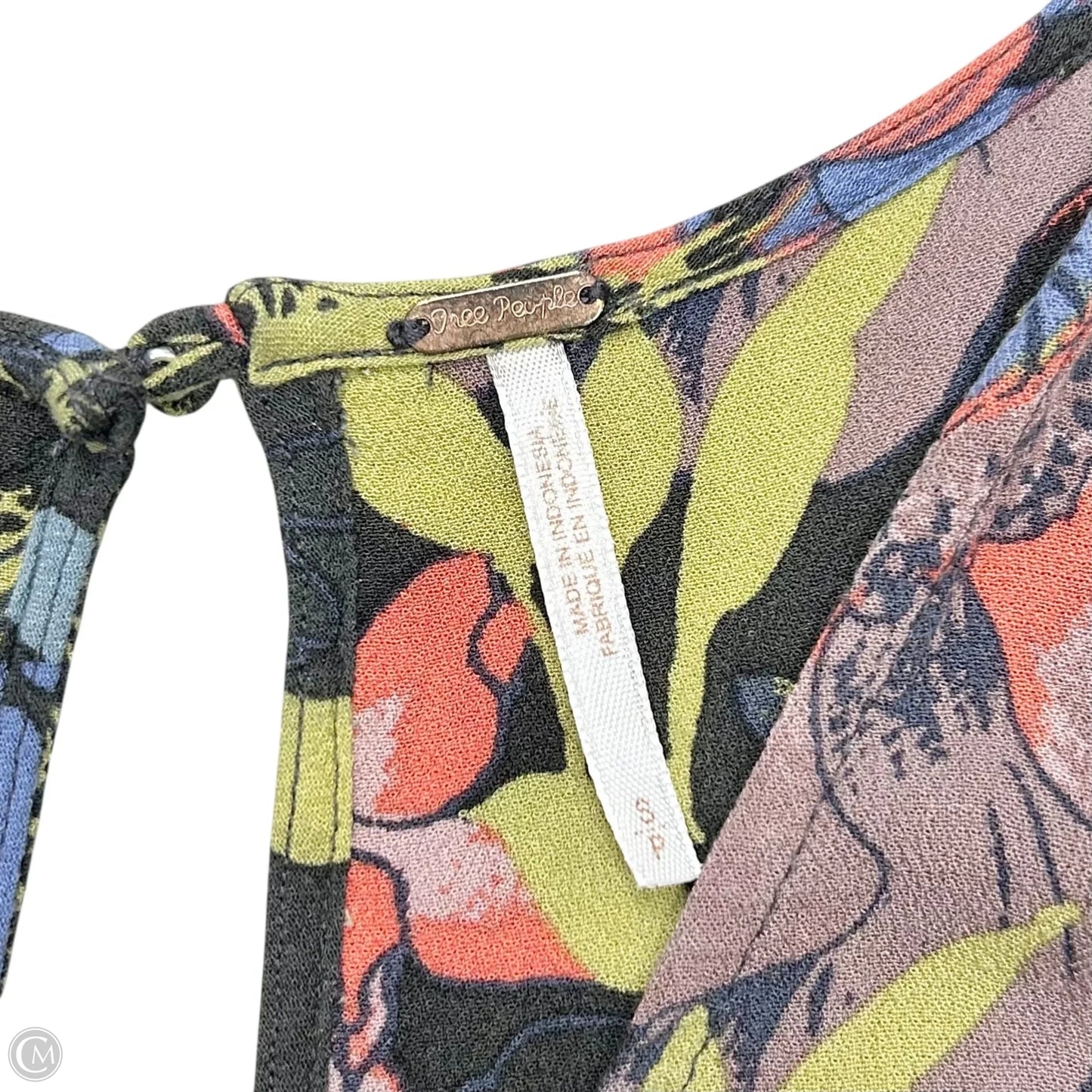 Top Sleeveless By Free People In Floral Print, Size: S