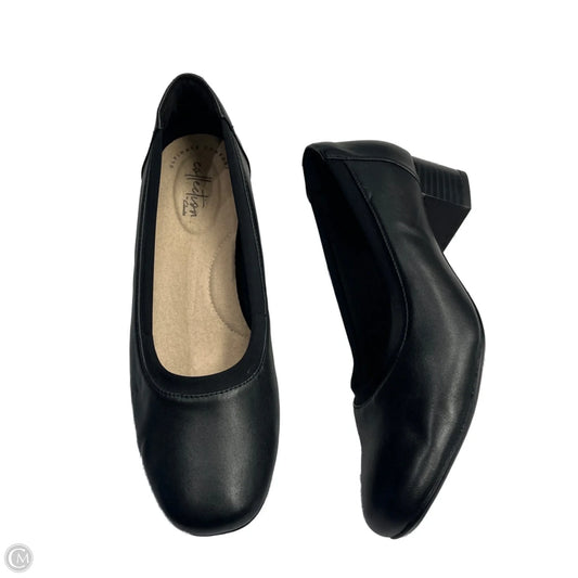 Shoes Heels Block By Clarks In Black, Size: 9