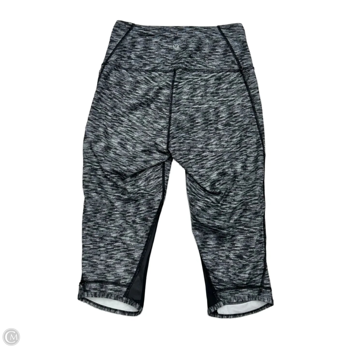 Athletic Leggings Capris By Lululemon In Grey, Size: S