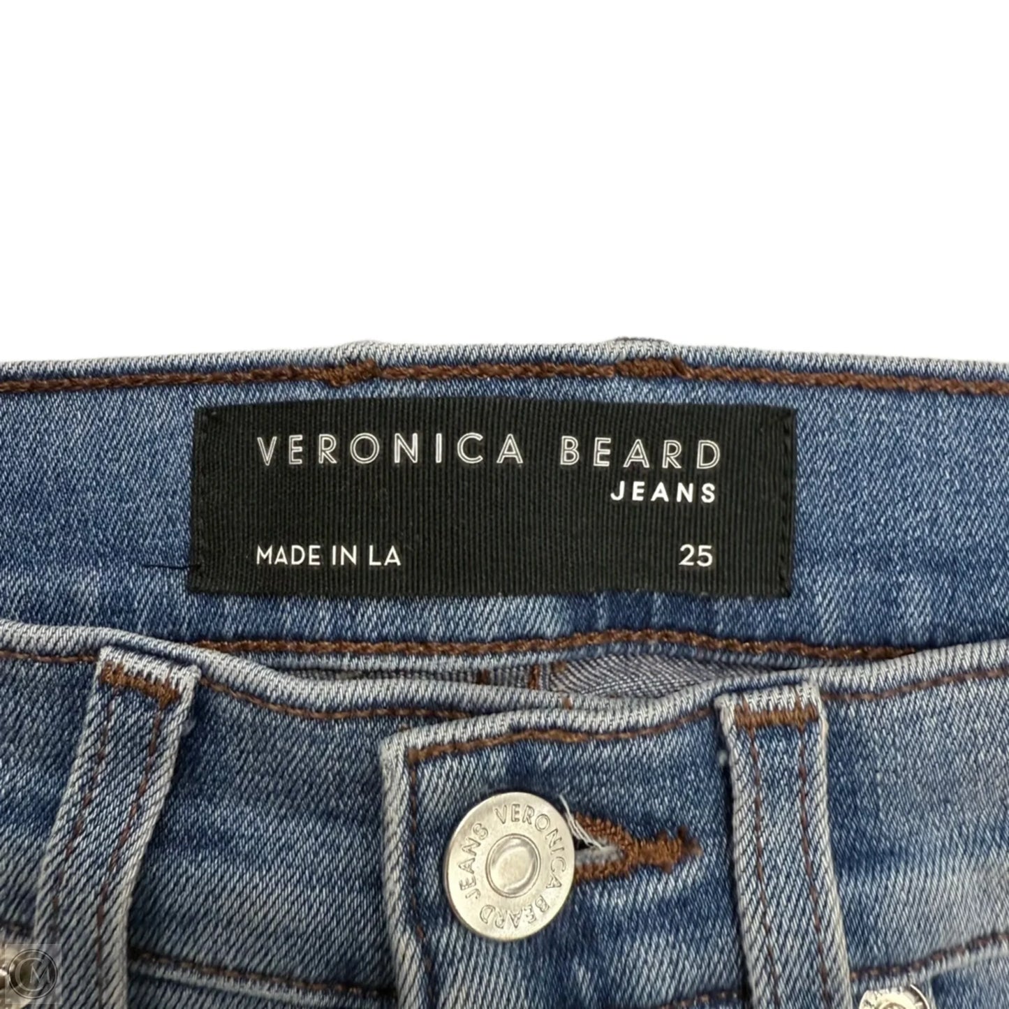 Jeans Skinny By Veronica Beard In Blue Denim, Size: 0