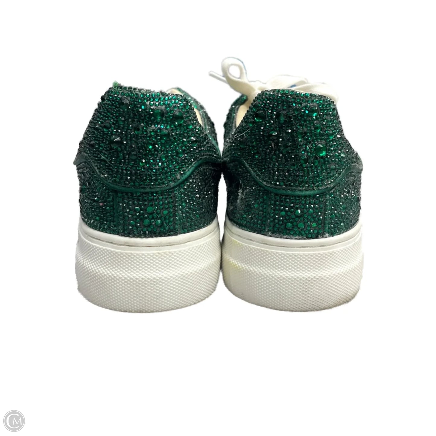 Shoes Sneakers By Betsey Johnson In Green, Size: 7.5