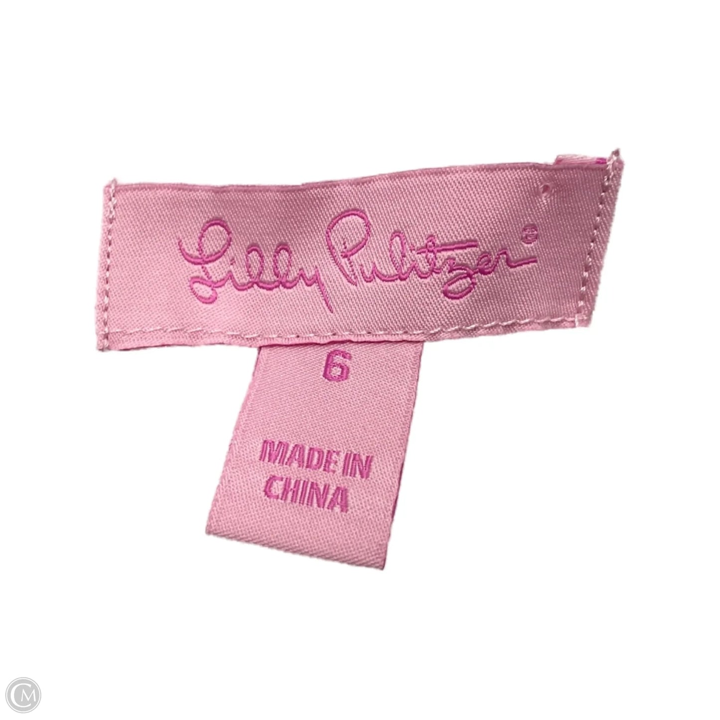 Dress Designer By Lilly Pulitzer In Pink & Yellow, Size: S
