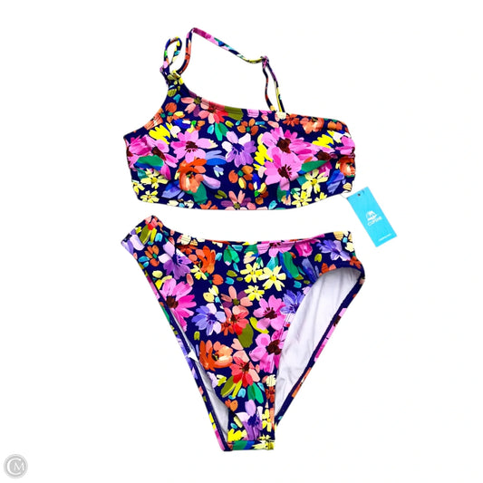 Swimsuit 2pc By Cupshe In Floral Print, Size: M