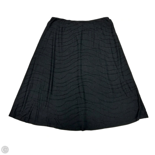Skirt Maxi By Zac And Rachel In Black, Size: 1x