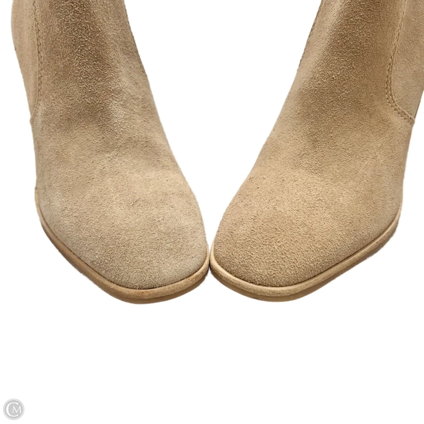 Boots Ankle Heels By Lucky Brand In Tan, Size: 7.5