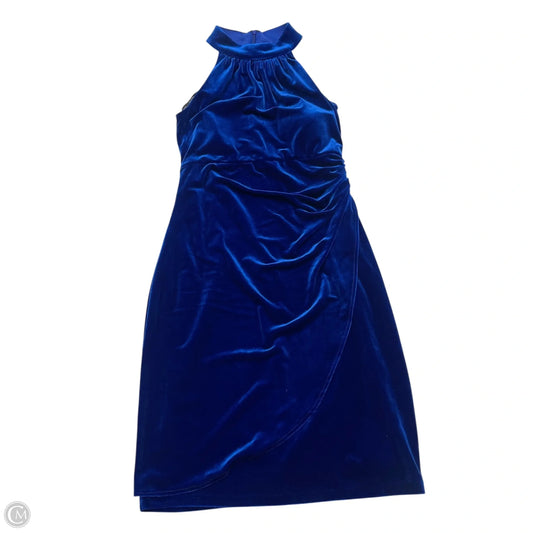 Dress Party Midi By Vince Camuto In Blue, Size: L