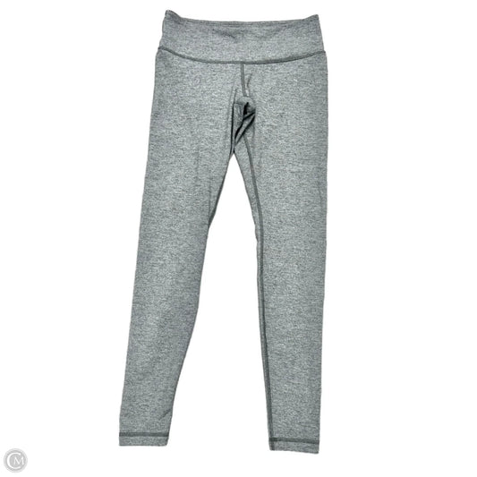 Athletic Leggings By Lululemon In Grey, Size: M