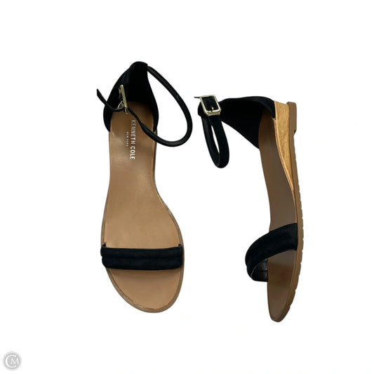Sandals Flats By Kenneth Cole In Black, Size: 9.5