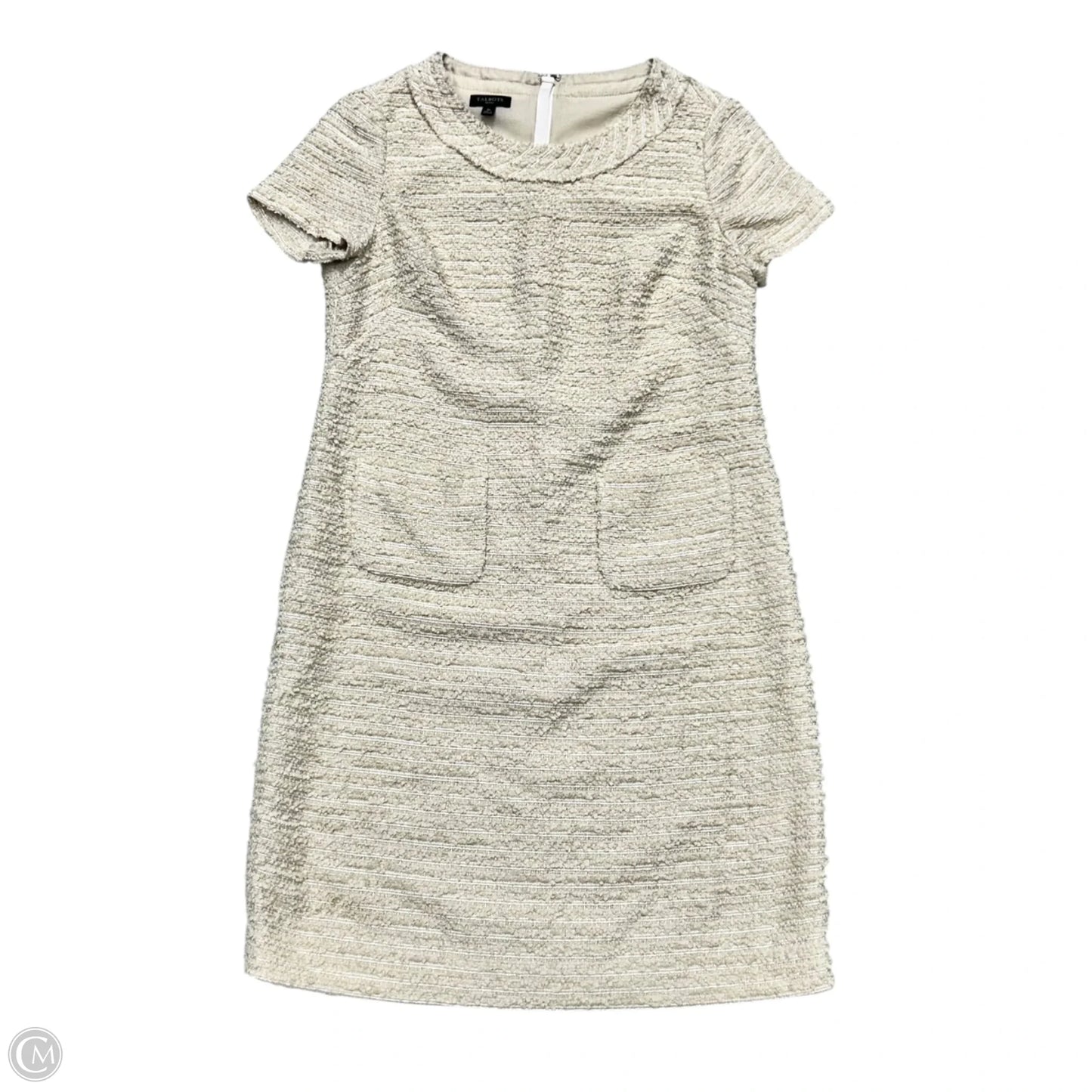 Dress Work By Talbots In Cream, Size: Xsp