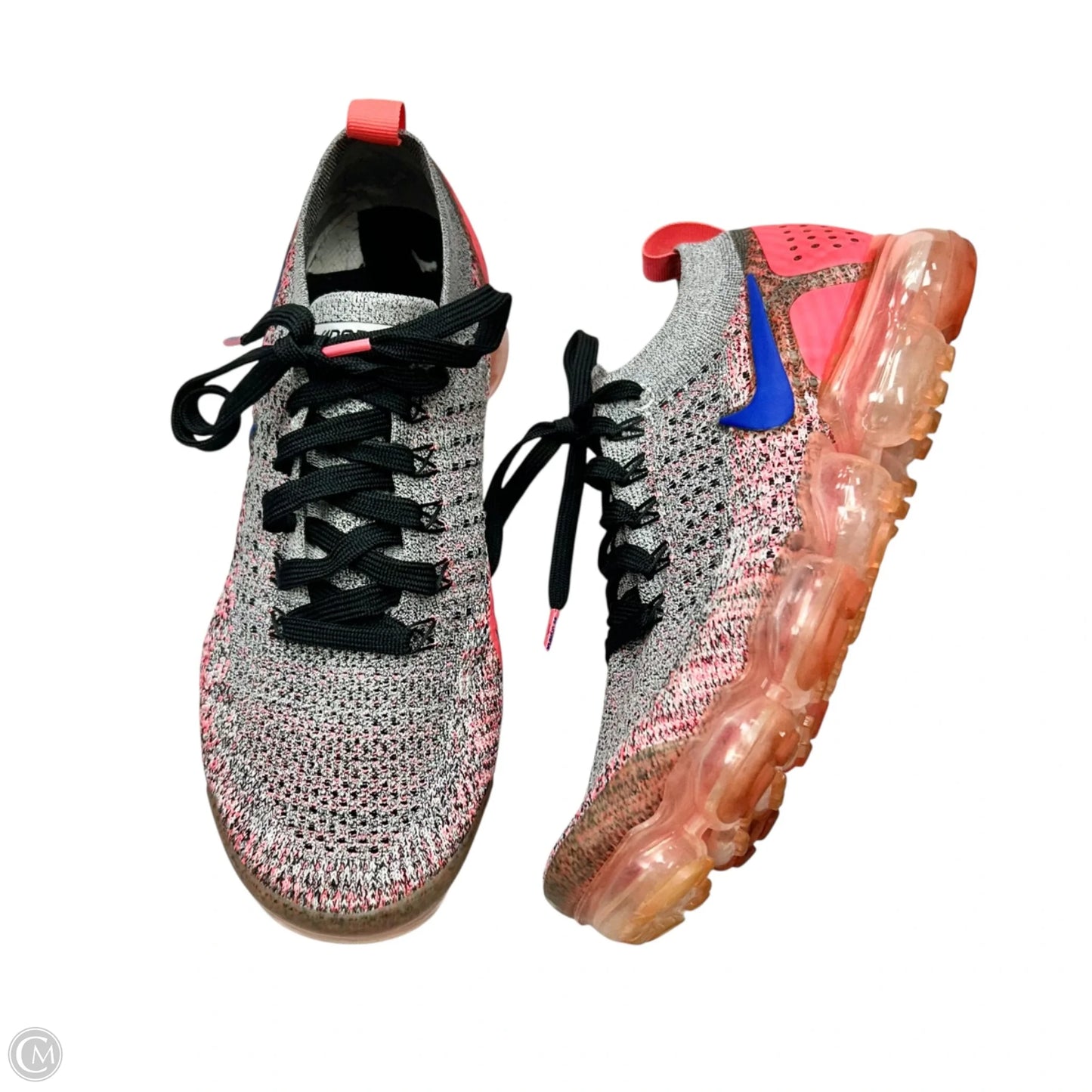 Shoes Athletic By Nike In Grey & Pink, Size: 9