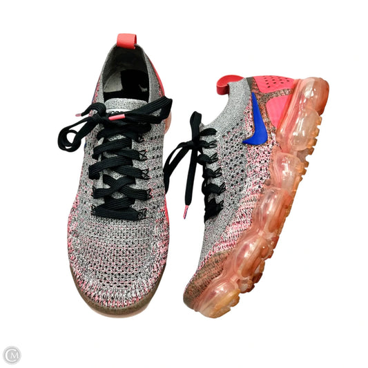 Shoes Athletic By Nike In Grey & Pink, Size: 9