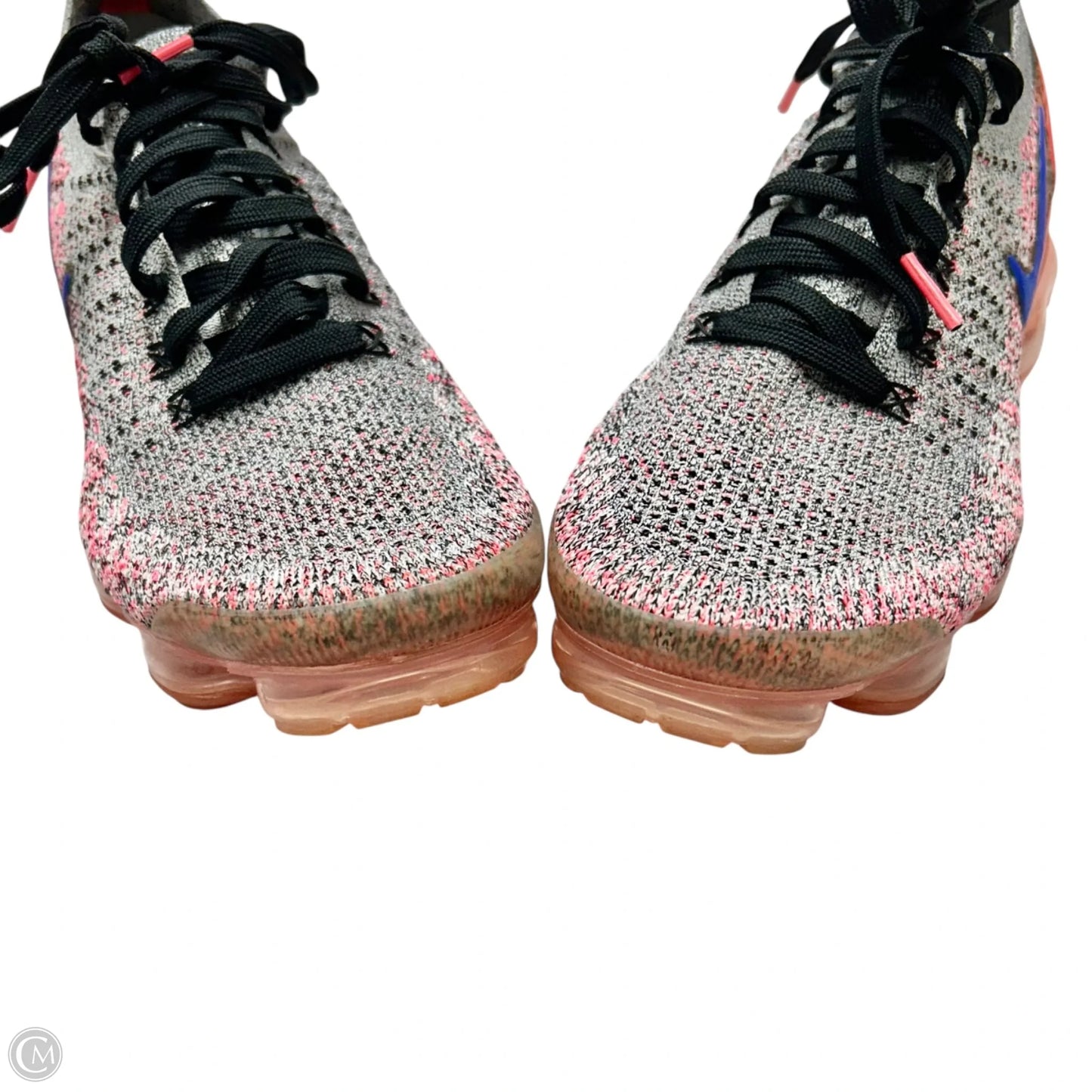 Shoes Athletic By Nike In Grey & Pink, Size: 9