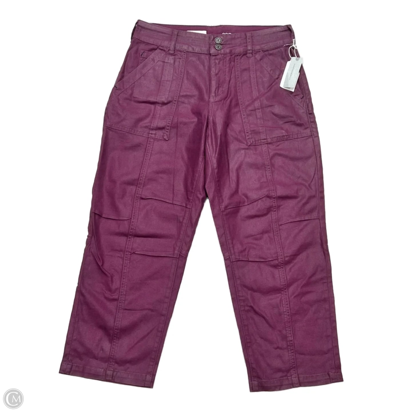 Jeans Wide Leg By Pilcro In Purple, Size: 8p