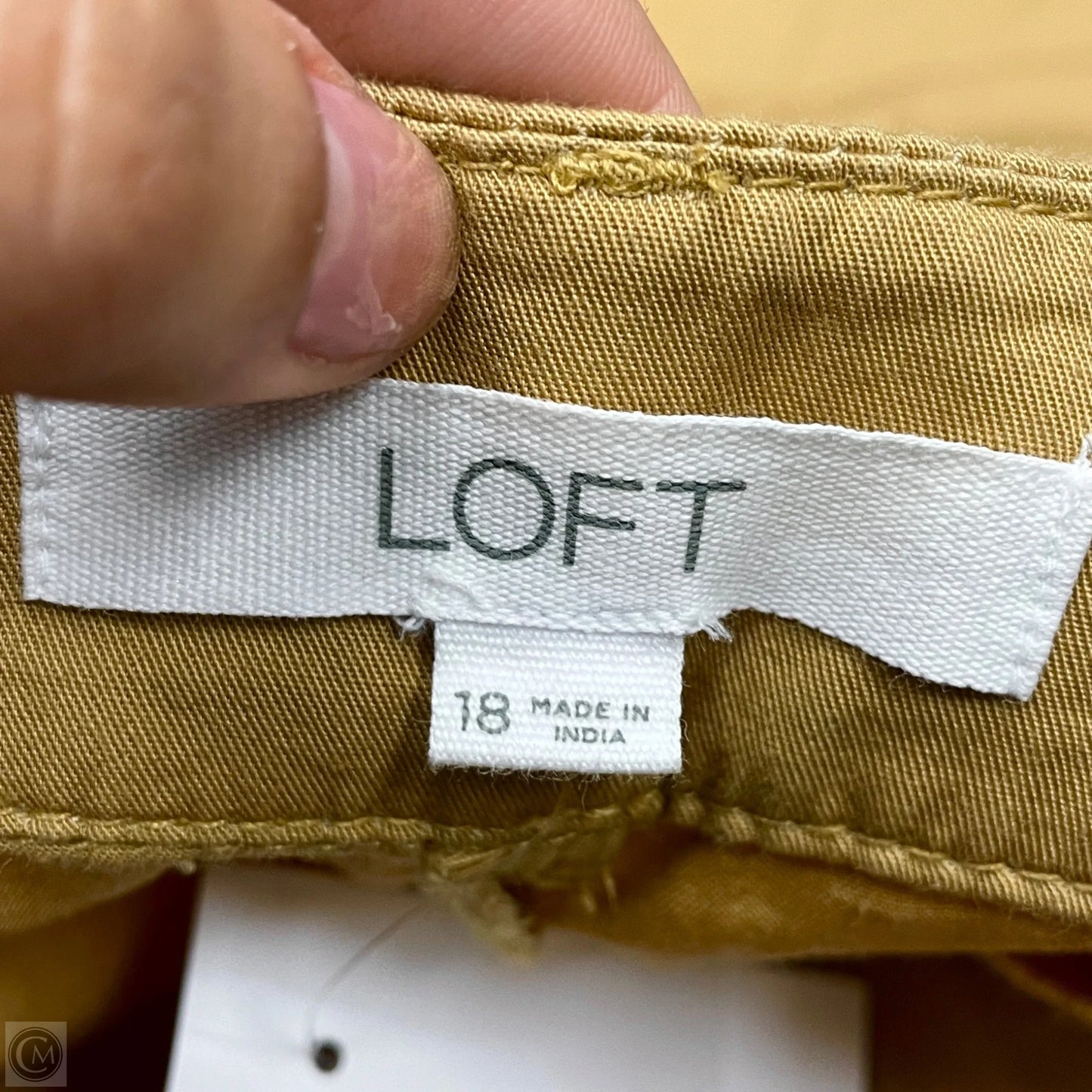 Pants Dress By Loft In Yellow, Size: 18