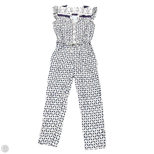 Jumpsuit By Xirena In Blue Red & White, Size: S