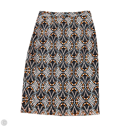 Skirt Midi By Moulinette Soeurs In Orange & Pink, Size: 0