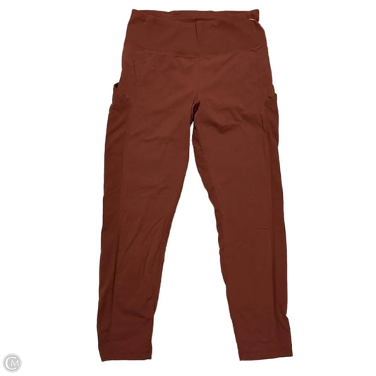 Athletic Pants By Athleta In Maroon, Size: M