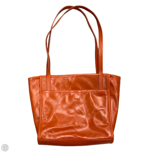 Handbag Leather By Hobo Intl, Size: Medium