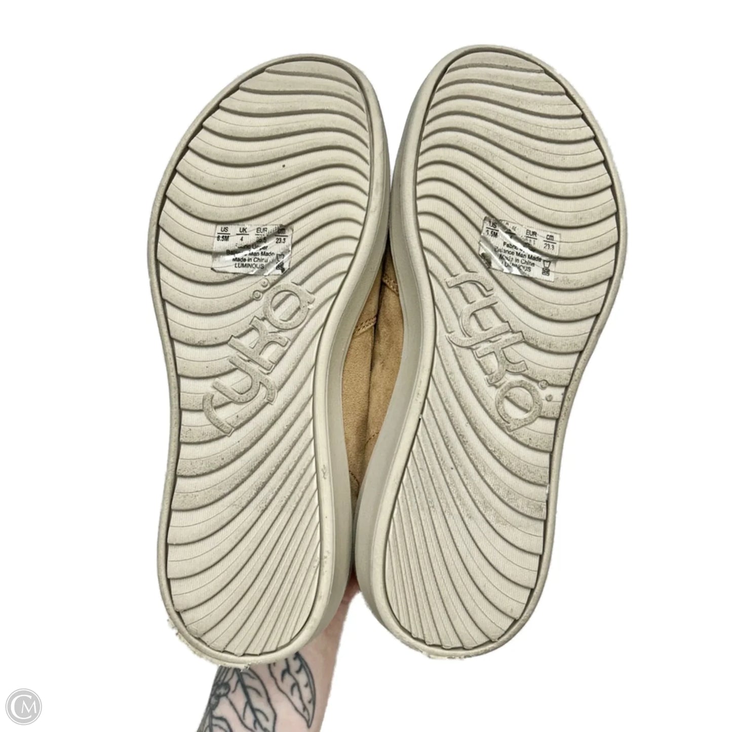 Shoes Sneakers By Ryka In Tan, Size: 6.5