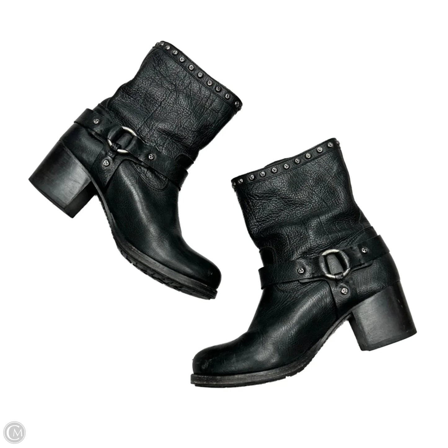 Boots Designer By Frye In Black, Size: 7.5