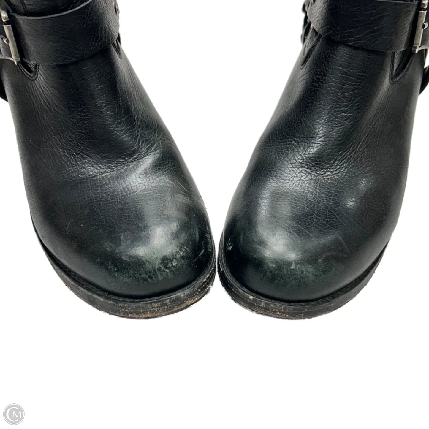 Boots Designer By Frye In Black, Size: 7.5