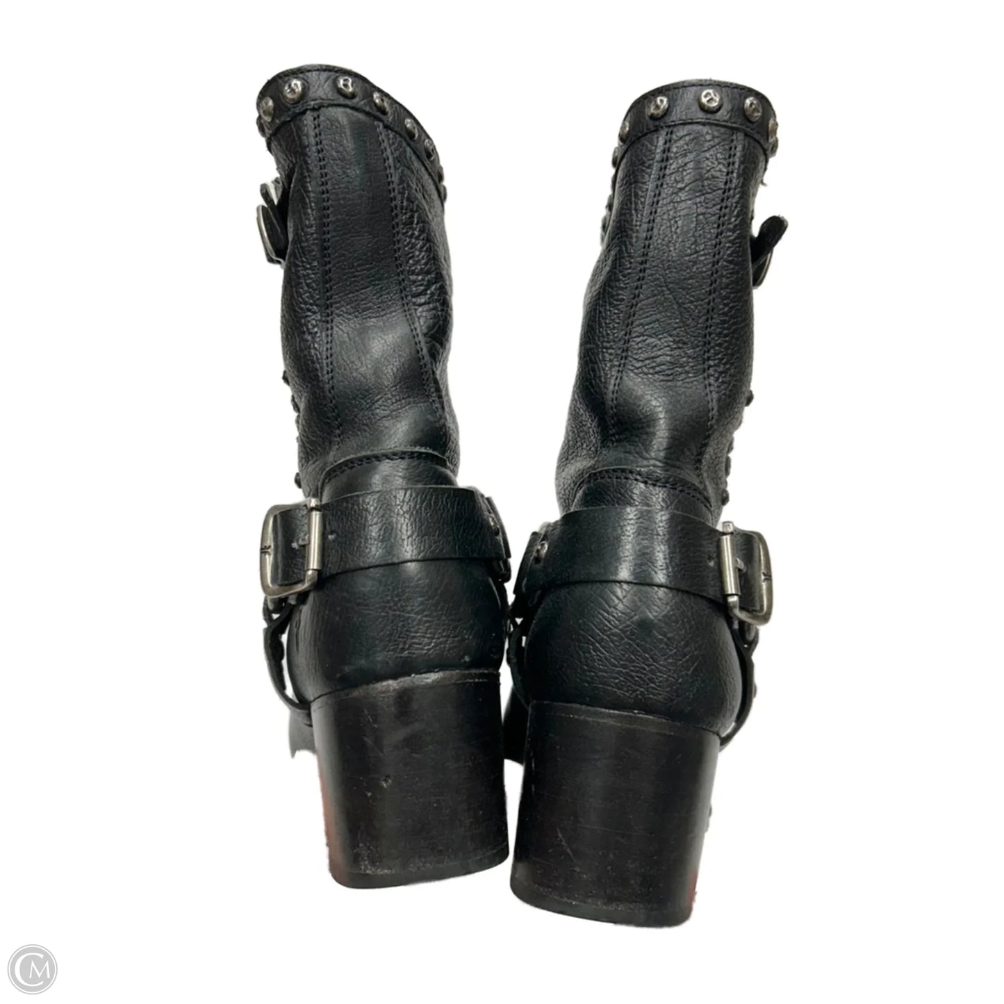 Boots Designer By Frye In Black, Size: 7.5