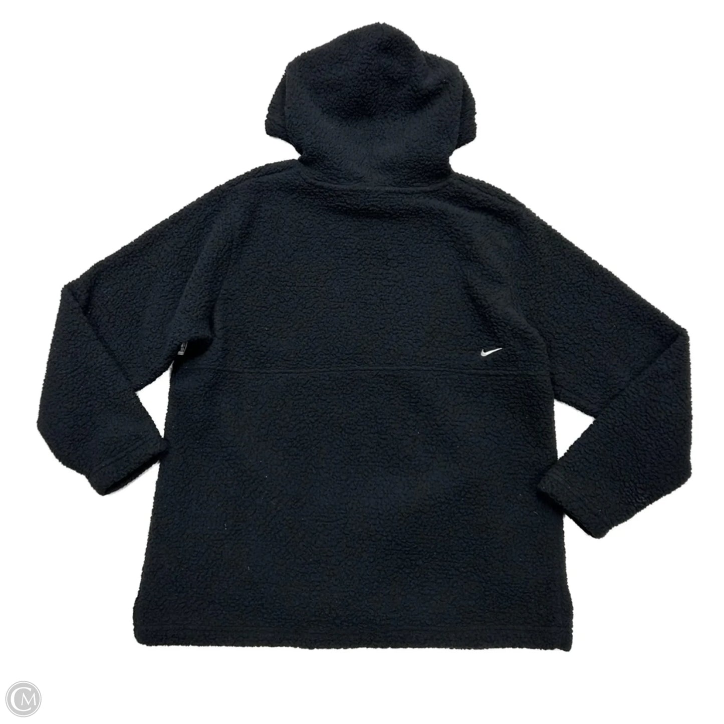 Sweatshirt Hoodie By Nike Apparel In Black, Size: L