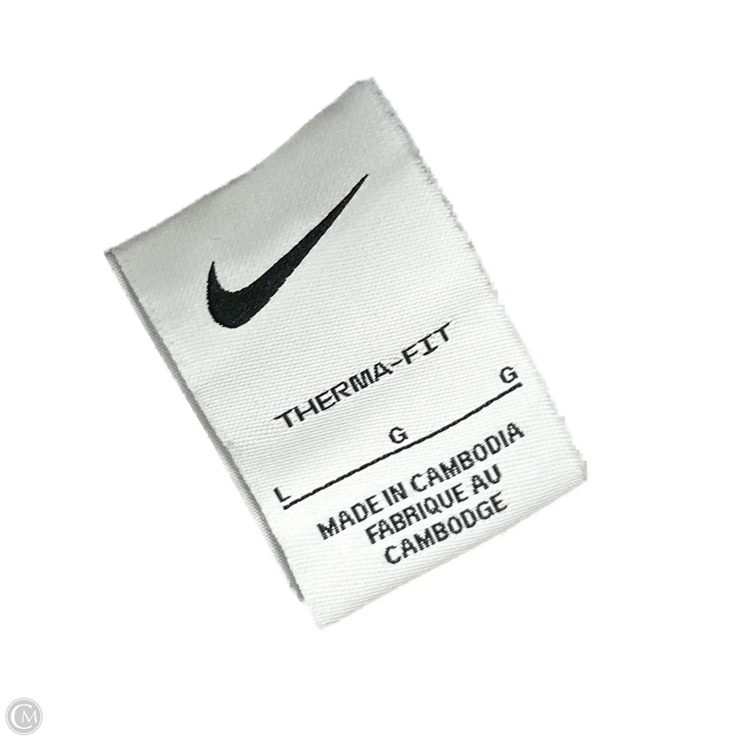 Sweatshirt Hoodie By Nike Apparel In Black, Size: L