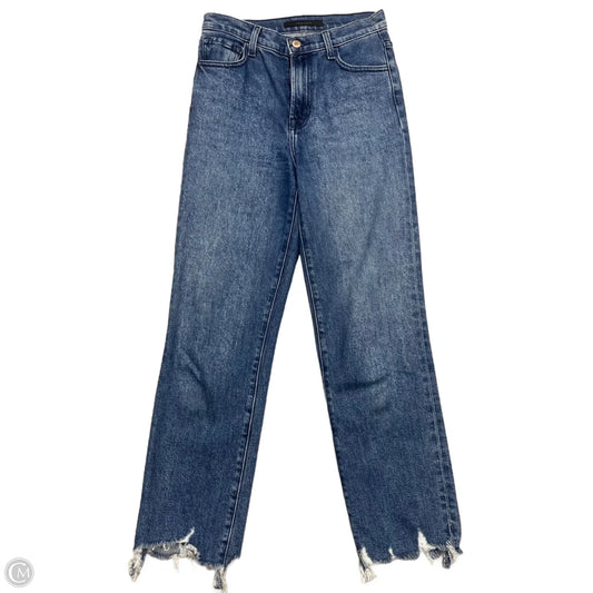 Jeans Skinny By J Brand In Blue Denim, Size: 0