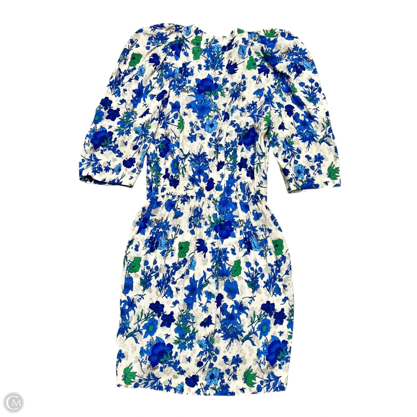 Dress Casual Short By Zadig And Voltaire In Blue & White, Size: Xs