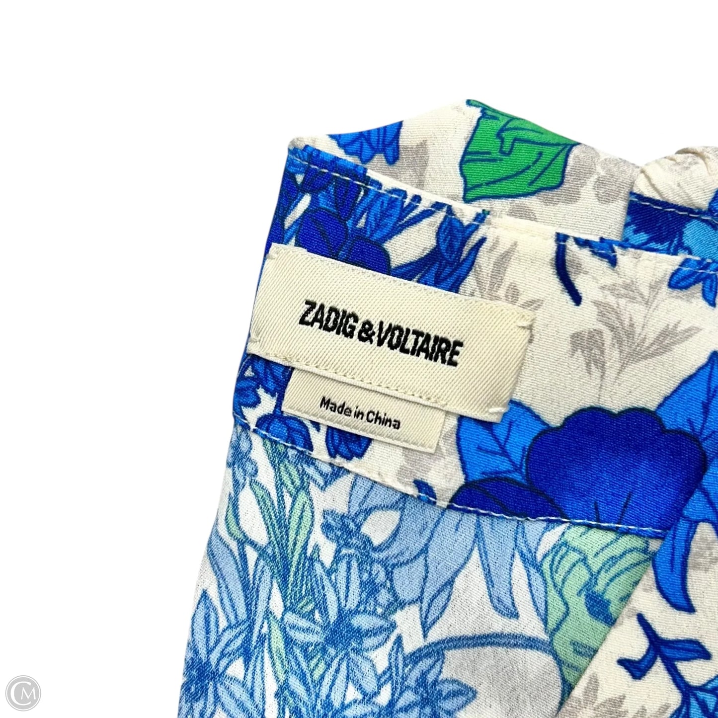Dress Casual Short By Zadig And Voltaire In Blue & White, Size: Xs