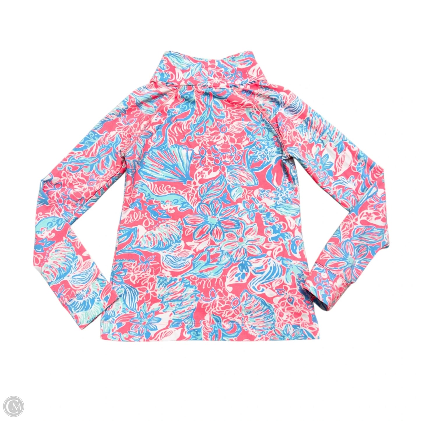 Sweatshirt Designer By Lilly Pulitzer In Blue & Pink, Size: Xxs