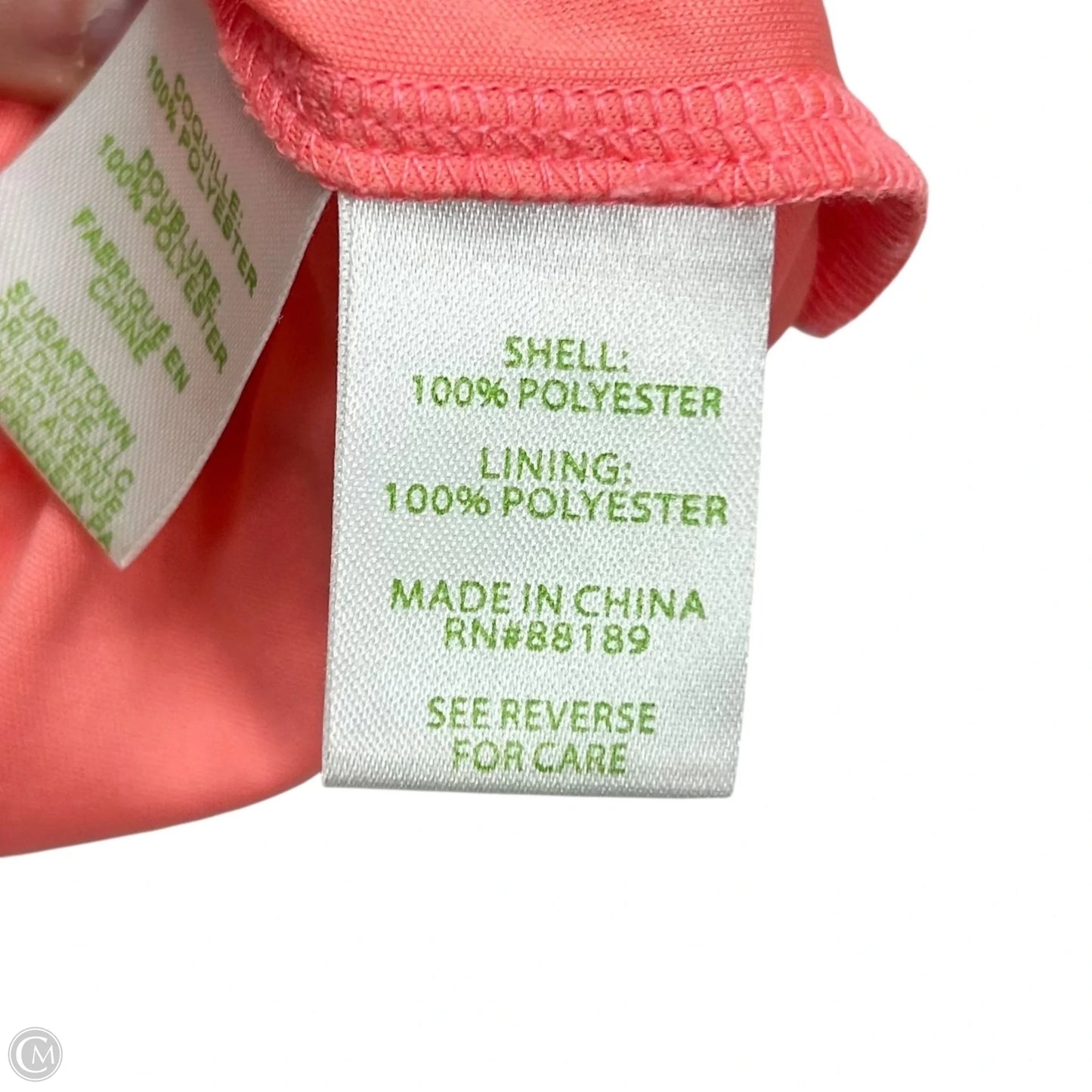 Dress Designer By Lilly Pulitzer In Peach, Size: Xs