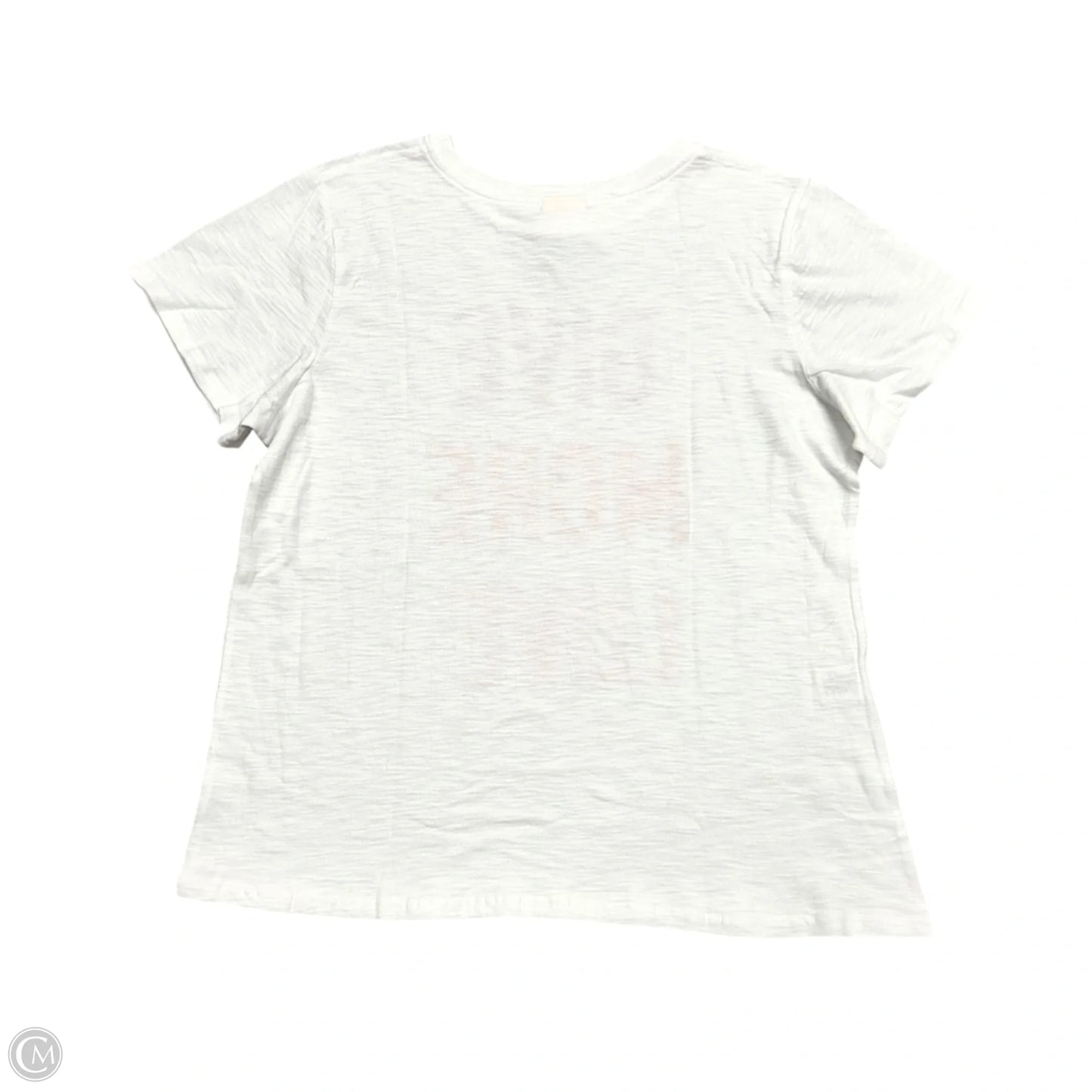 Top Short Sleeve By Cinq A Sept In Red & White, Size: S