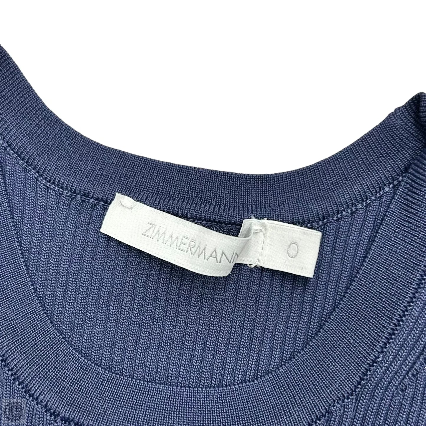 Tank Top By Zimmermann In Navy, Size: Xs