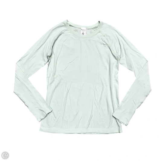 Athletic Top Long Sleeve Crewneck By Athleta In Blue, Size: M