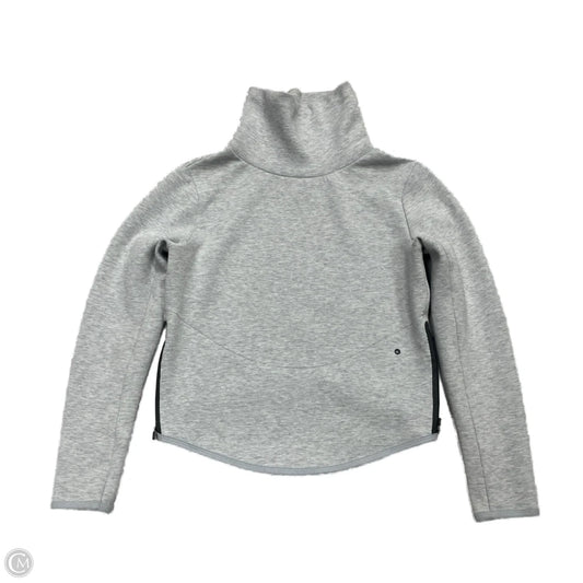 Athletic Sweatshirt Collar By Nike Apparel In Grey, Size: Xs