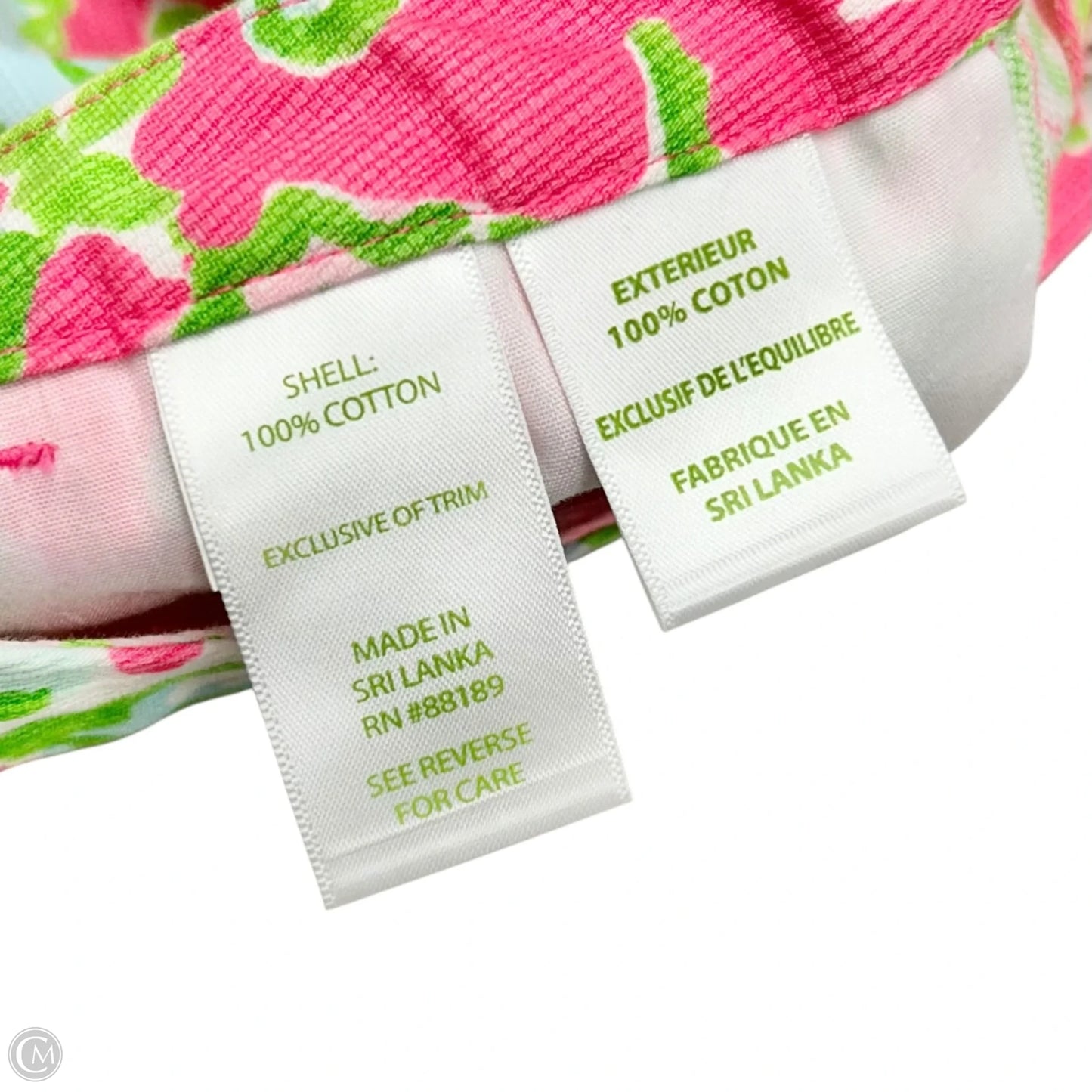 Shorts Designer By Lilly Pulitzer In Green & Pink, Size: 0
